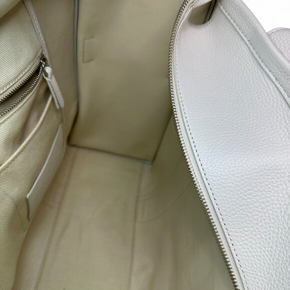 Marc Jacobs The Leather Large Tote Bag - Cream/White (Like New) - Picture 4 of 14